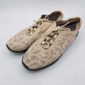 Cole Haan ZeroGrand Shoes Womens 7 Perforated Trainer Ironstone Gray W04241